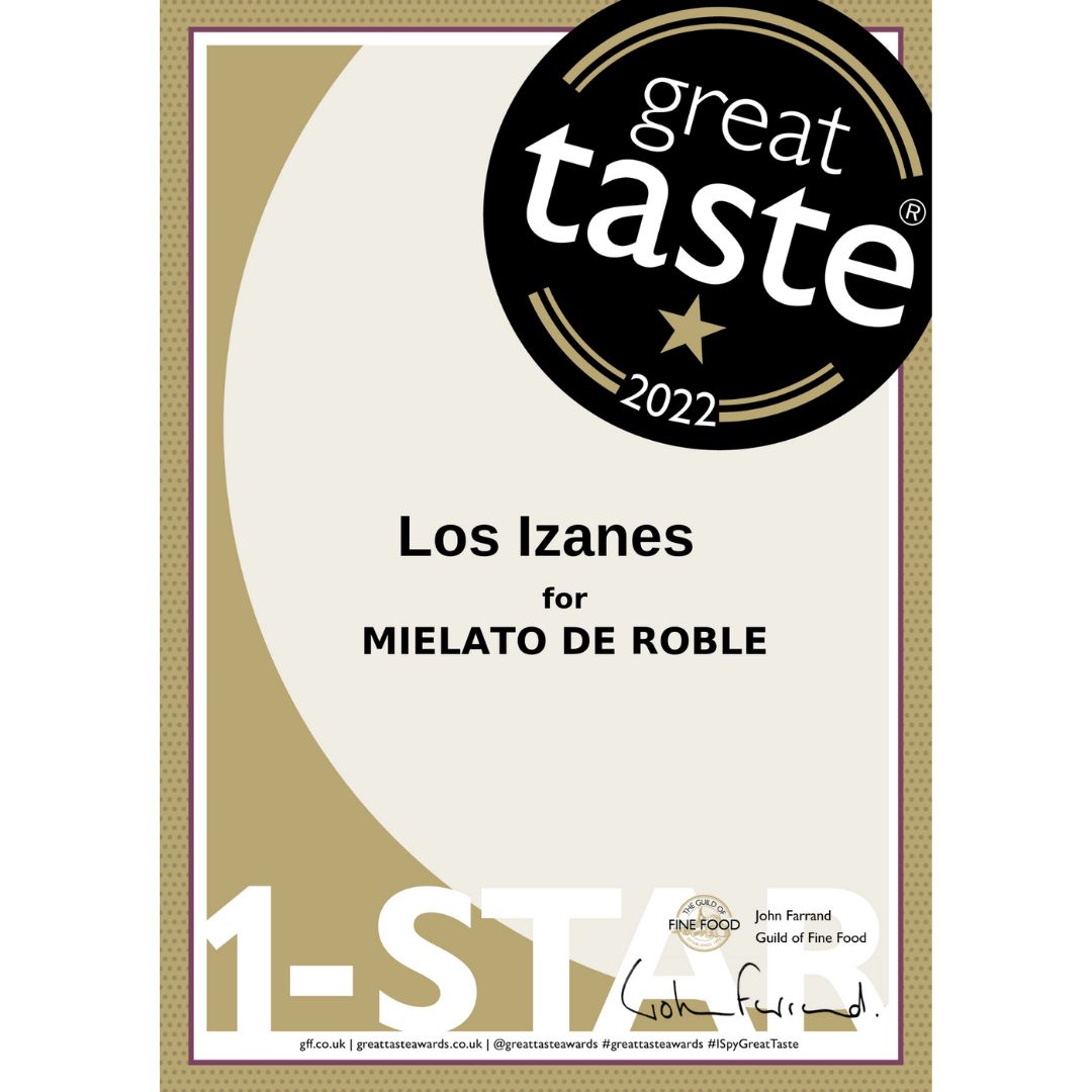 certificado mielato de roble great taste 2022