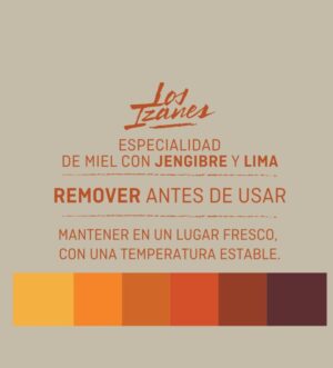 Miel con lima y jengibre