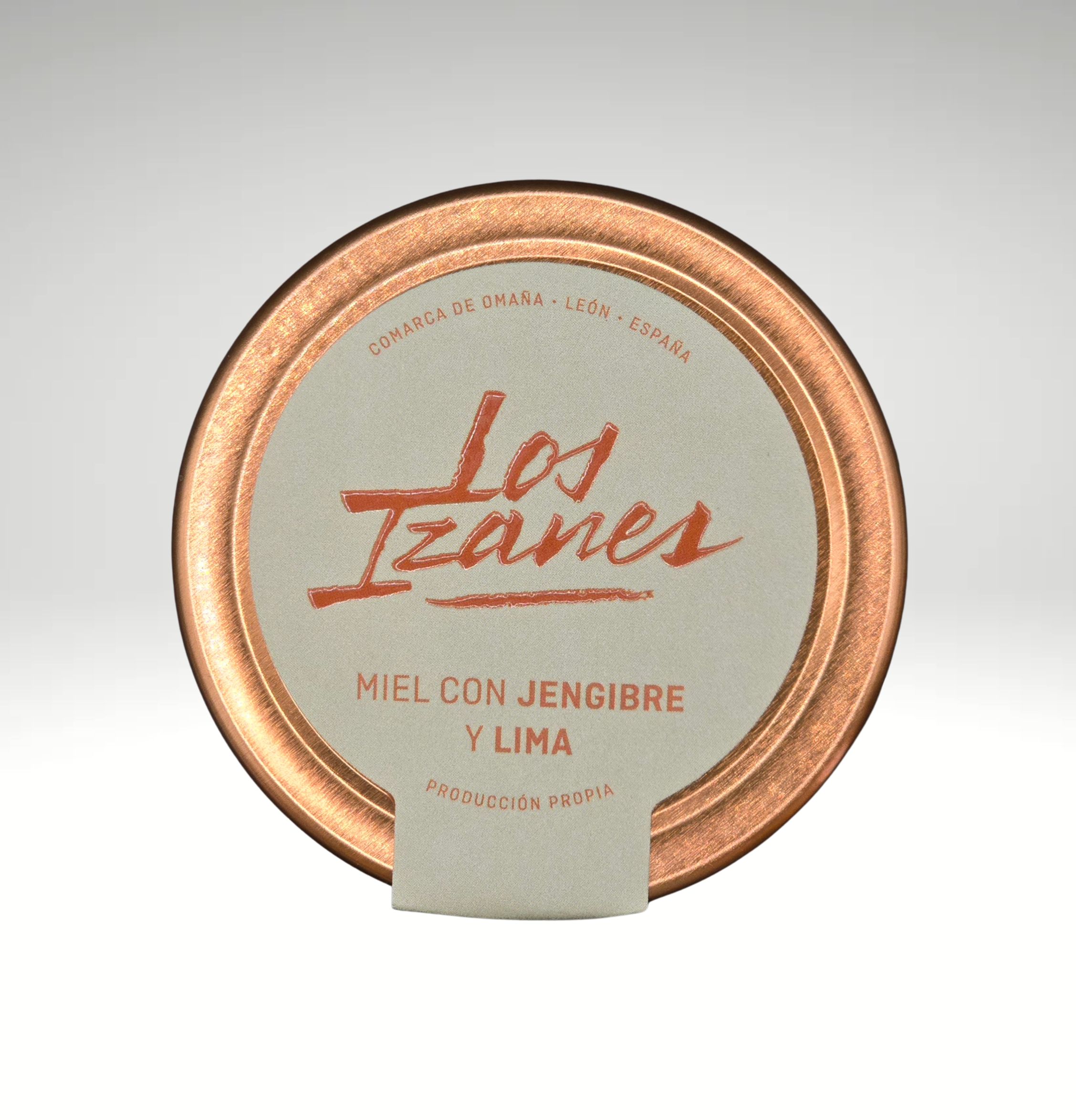 Miel con lima y jengibre