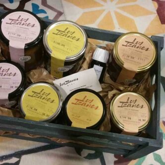 Caja de variedades de miel los izanes